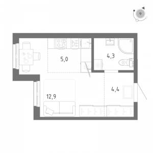 планировка, фото №1