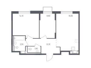 планировка, фото №1