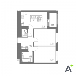 планировка, фото №1