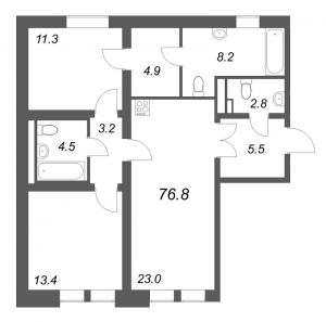 планировка, фото №1