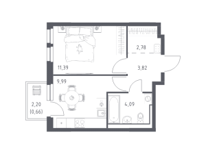 планировка, фото №1