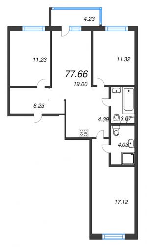 планировка, фото №1