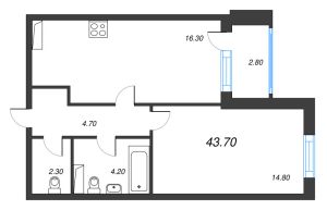 планировка, фото №1