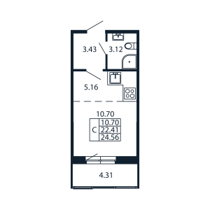 планировка, фото №1