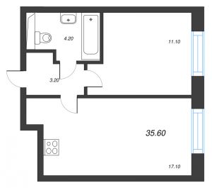 планировка, фото №1