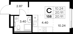 планировка, фото №1