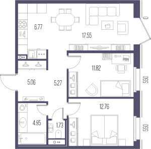 планировка, фото №1