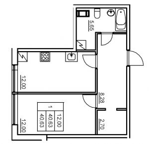 планировка, фото №1