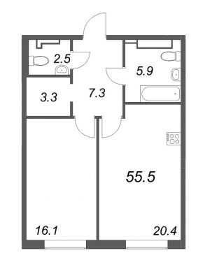 планировка, фото №1