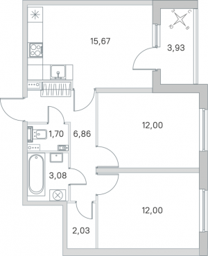 планировка, фото №1