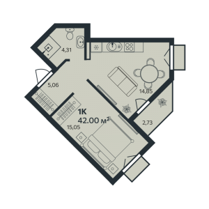 планировка, фото №1