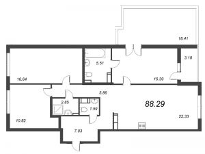 планировка, фото №1