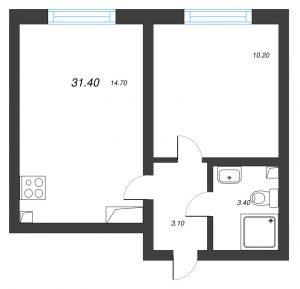 планировка, фото №1