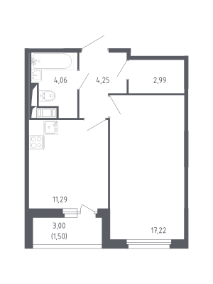 планировка, фото №1