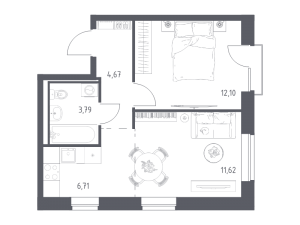планировка, фото №1