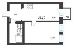 планировка, фото №1