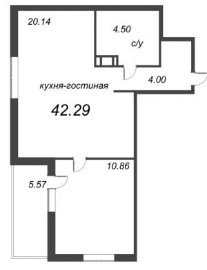 планировка, фото №1