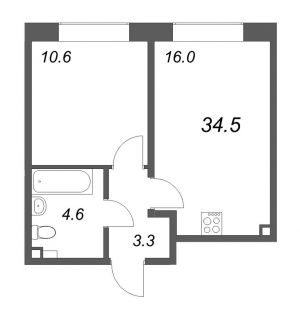 планировка, фото №1