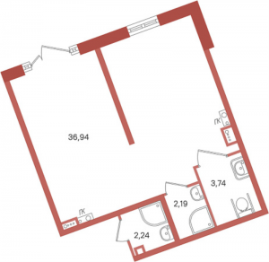 планировка, фото №1