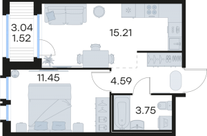 планировка, фото №1