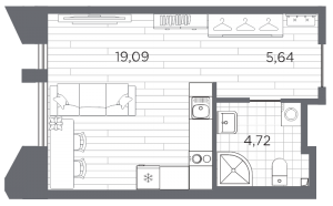 планировка, фото №1