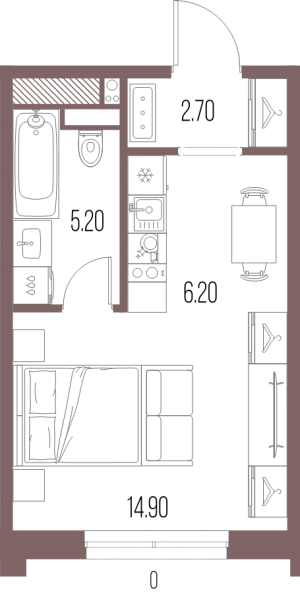 планировка, фото №1