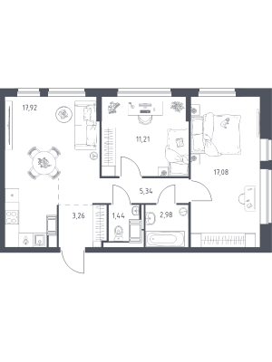 планировка, фото №1