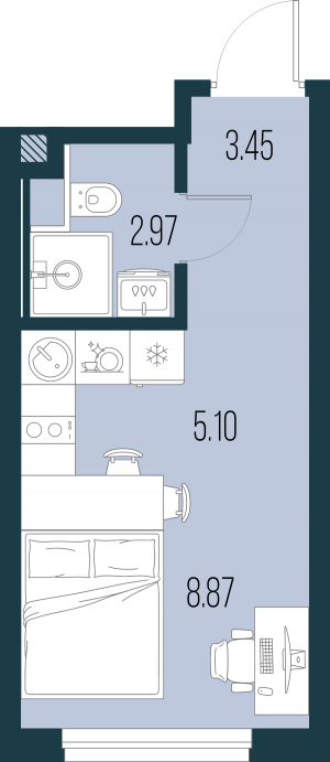 планировка, фото №1