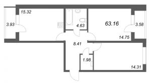 планировка, фото №1