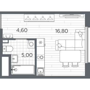 планировка, фото №1