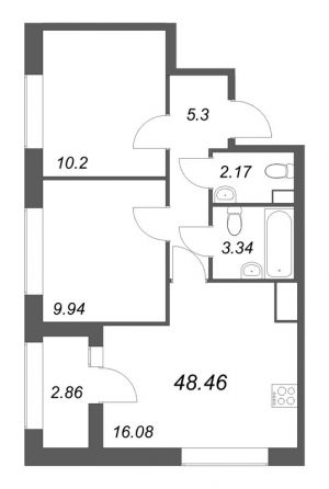 планировка, фото №1