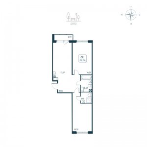 планировка, фото №1