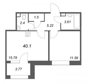 планировка, фото №1