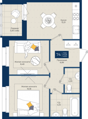 планировка, фото №1