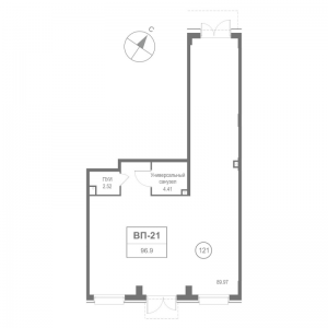 планировка, фото №1