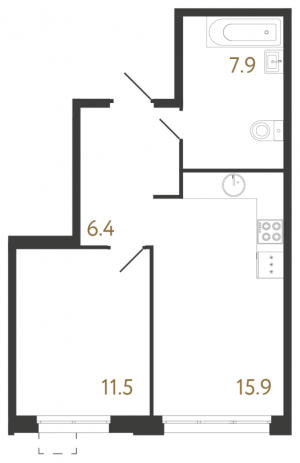 планировка, фото №1