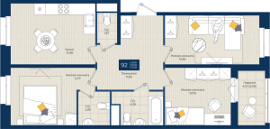 планировка, фото №1