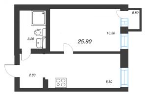 планировка, фото №1