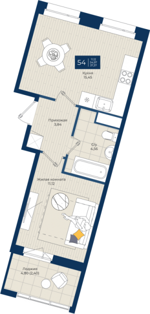 планировка, фото №1