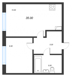 планировка, фото №1