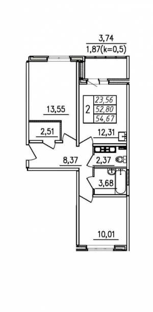 планировка, фото №1