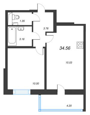 планировка, фото №1