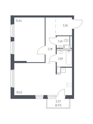 планировка, фото №1