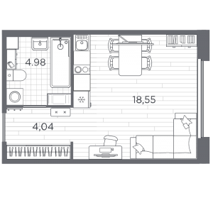 планировка, фото №1