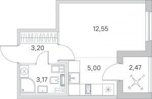 планировка, фото №1