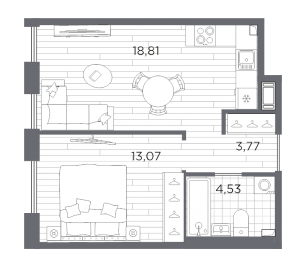 планировка, фото №1