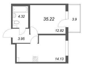 планировка, фото №1