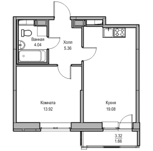 планировка, фото №1