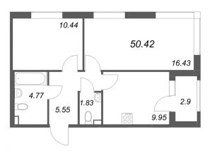 планировка, фото №1