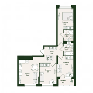 планировка, фото №1